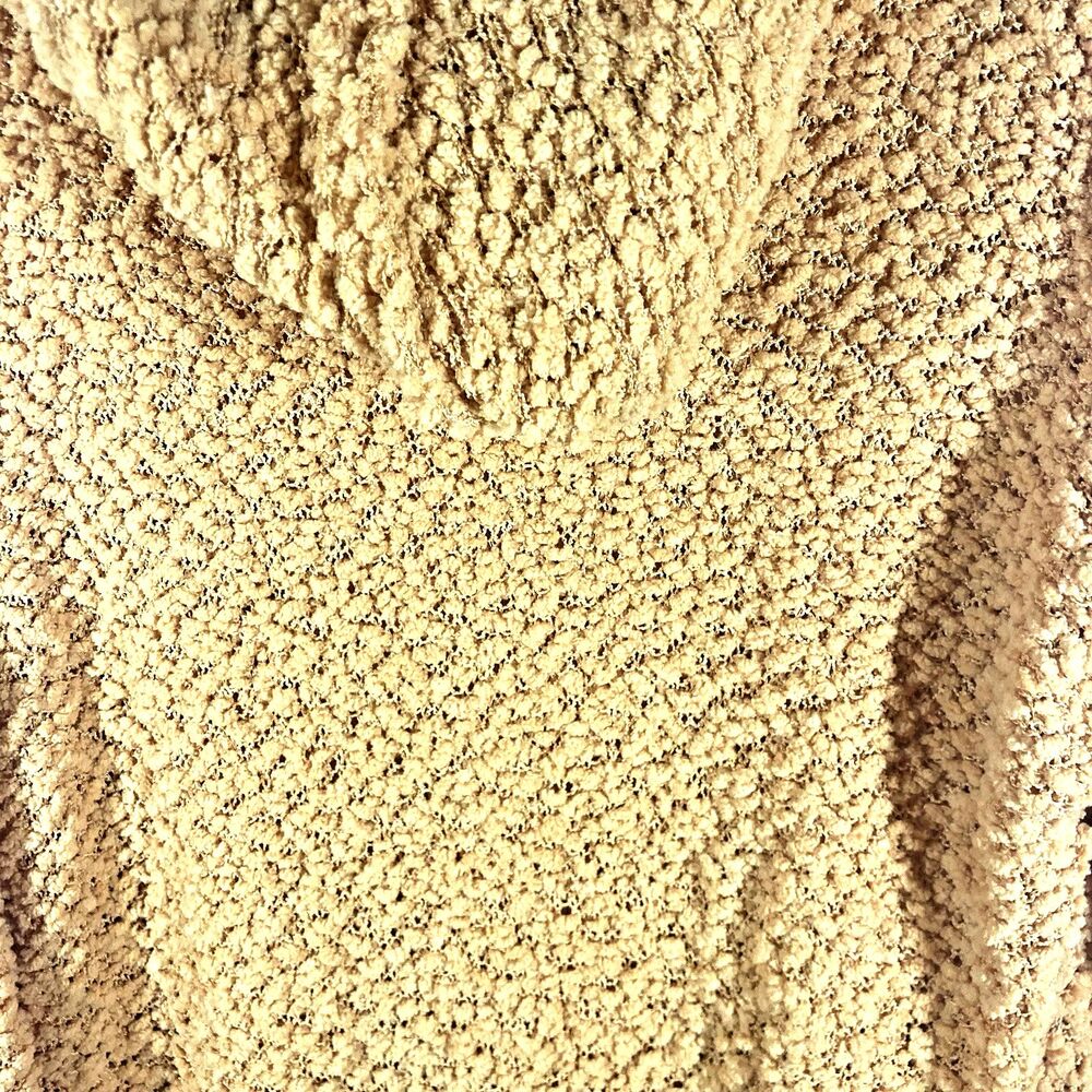 REBORN J yellow hooded pullover sweater M - Picture 8 of 10